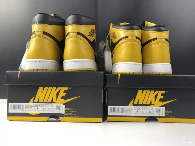 Cheap TBK High OG Jordan Air 555088-701 Retro Pollen 1 0509
